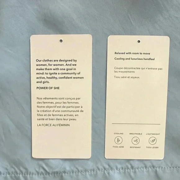 Athleta Calm Cool Cami  Size Medium Blue Comfort Adjustable Straps - Picture 5 of 10